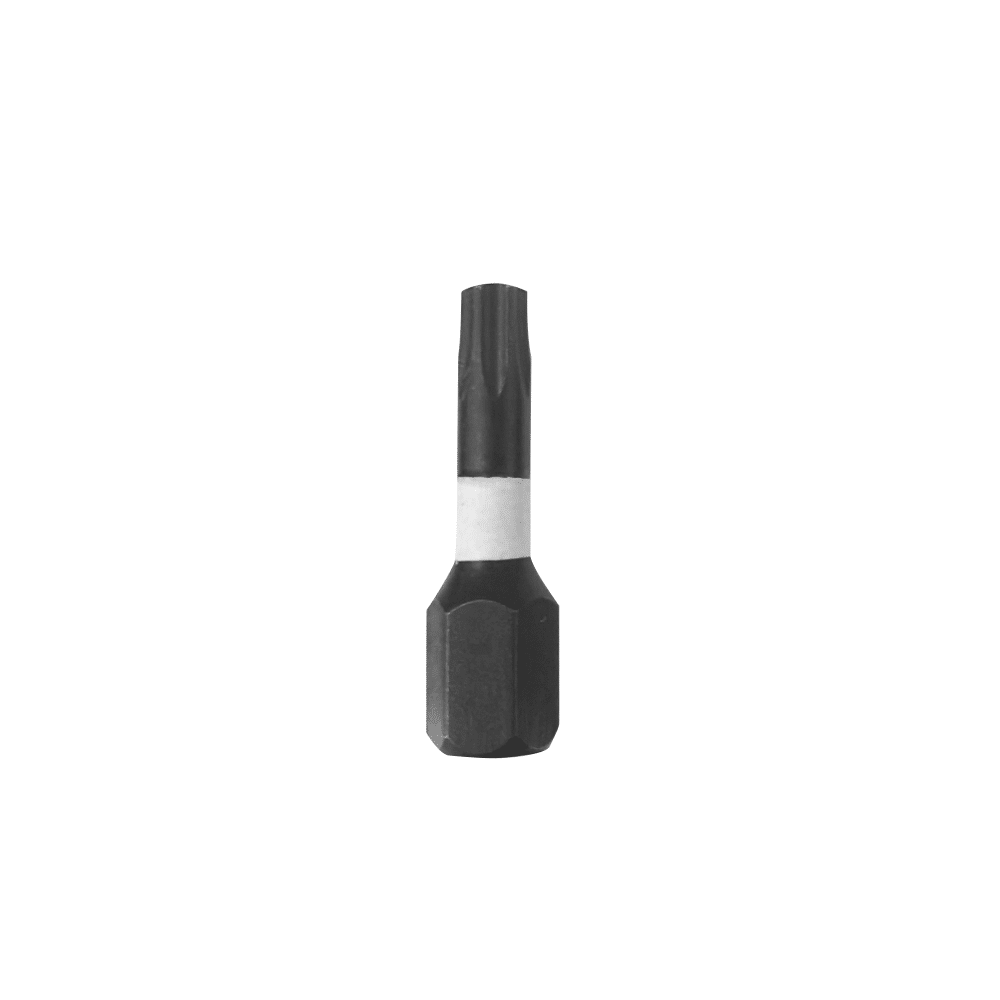 100 stk. Slagbits, Torx T20 x 25 mm. Varenummer: MSIB-T2025A