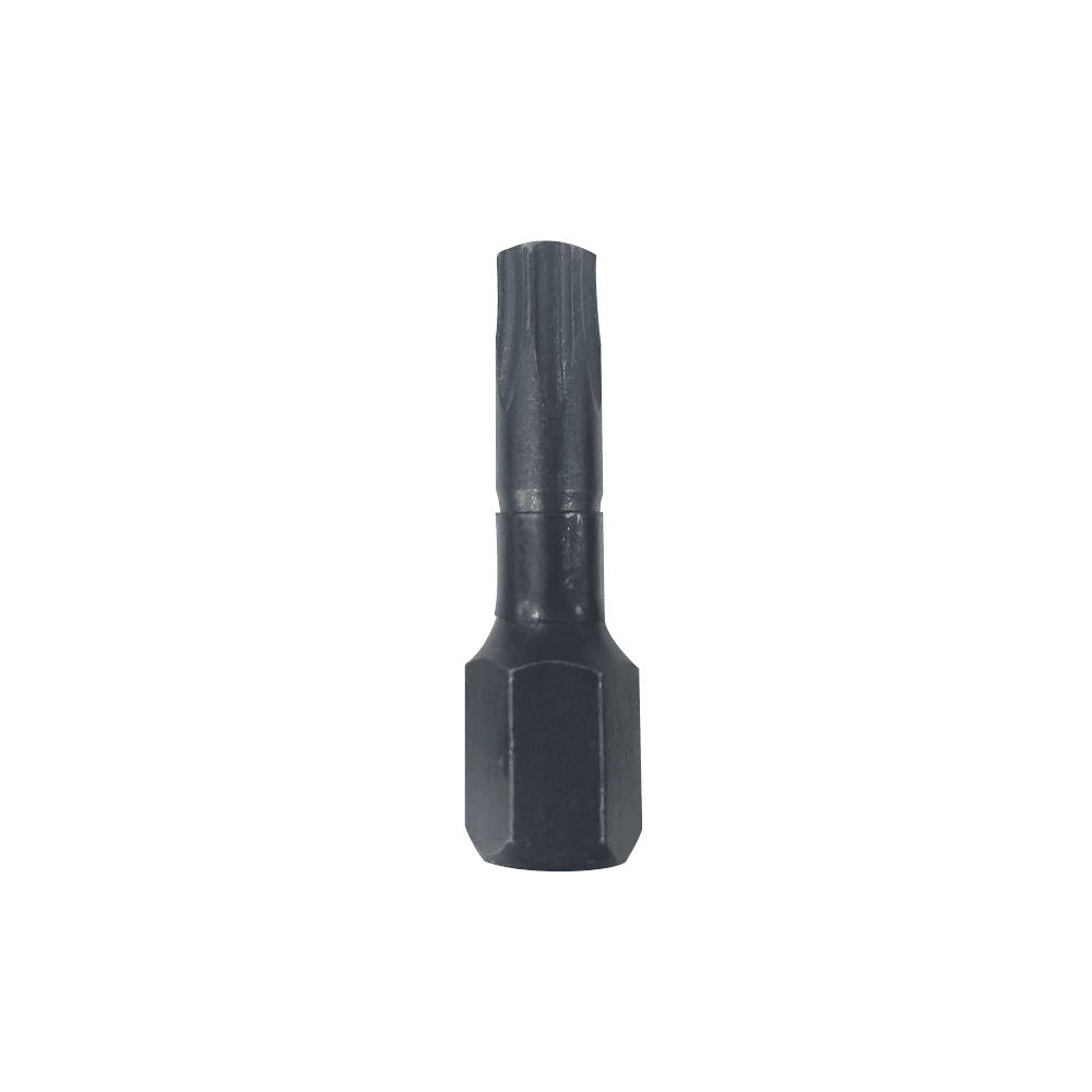 100 stk. Slagbits, Torx T25 x 25 mm. Varenummer: MSIB-T2525A