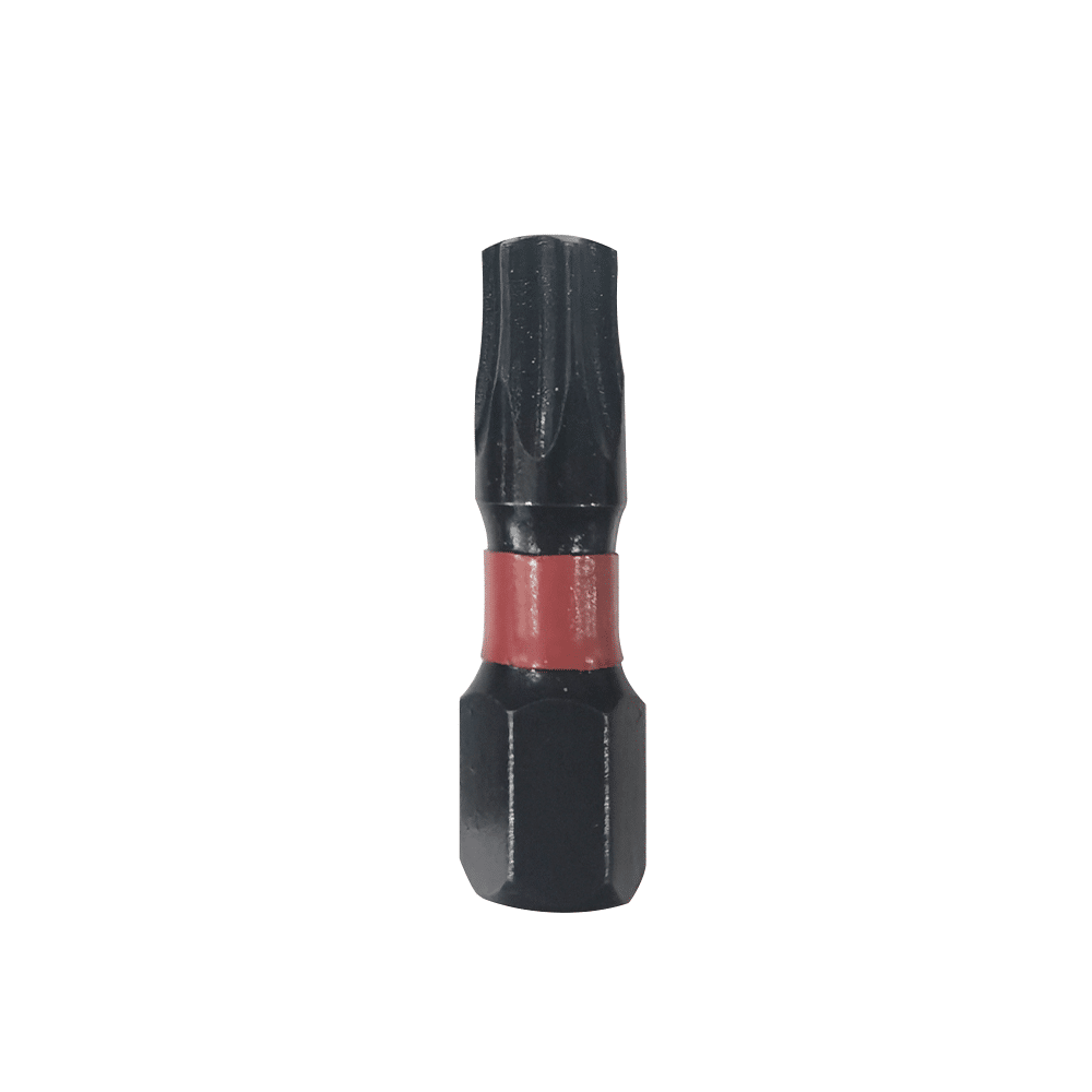 100 stk. Slagbits, Torx T30 x 25 mm. Varenummer: MSIB-T3025A